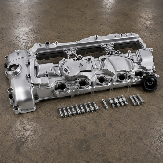 VTK Performance Aluminum S55 M Performance Style Valve Cover with Gasket for BMW F80 M3 & F82 M4