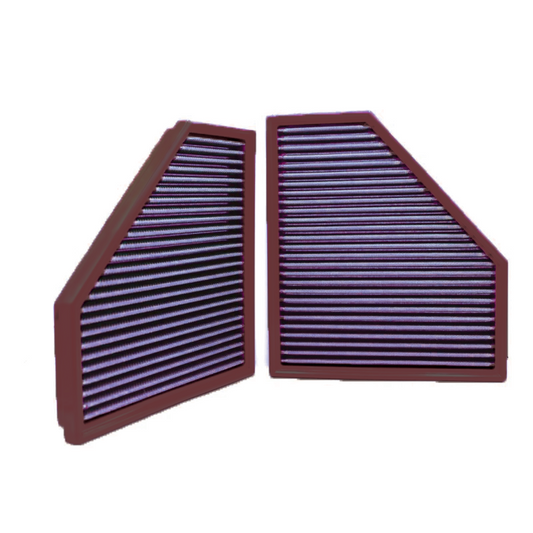 VTK Air Filters BMW M2 M3 M4 S58 (2021-2025) G80 G82 G83 G87 High Flow Performance