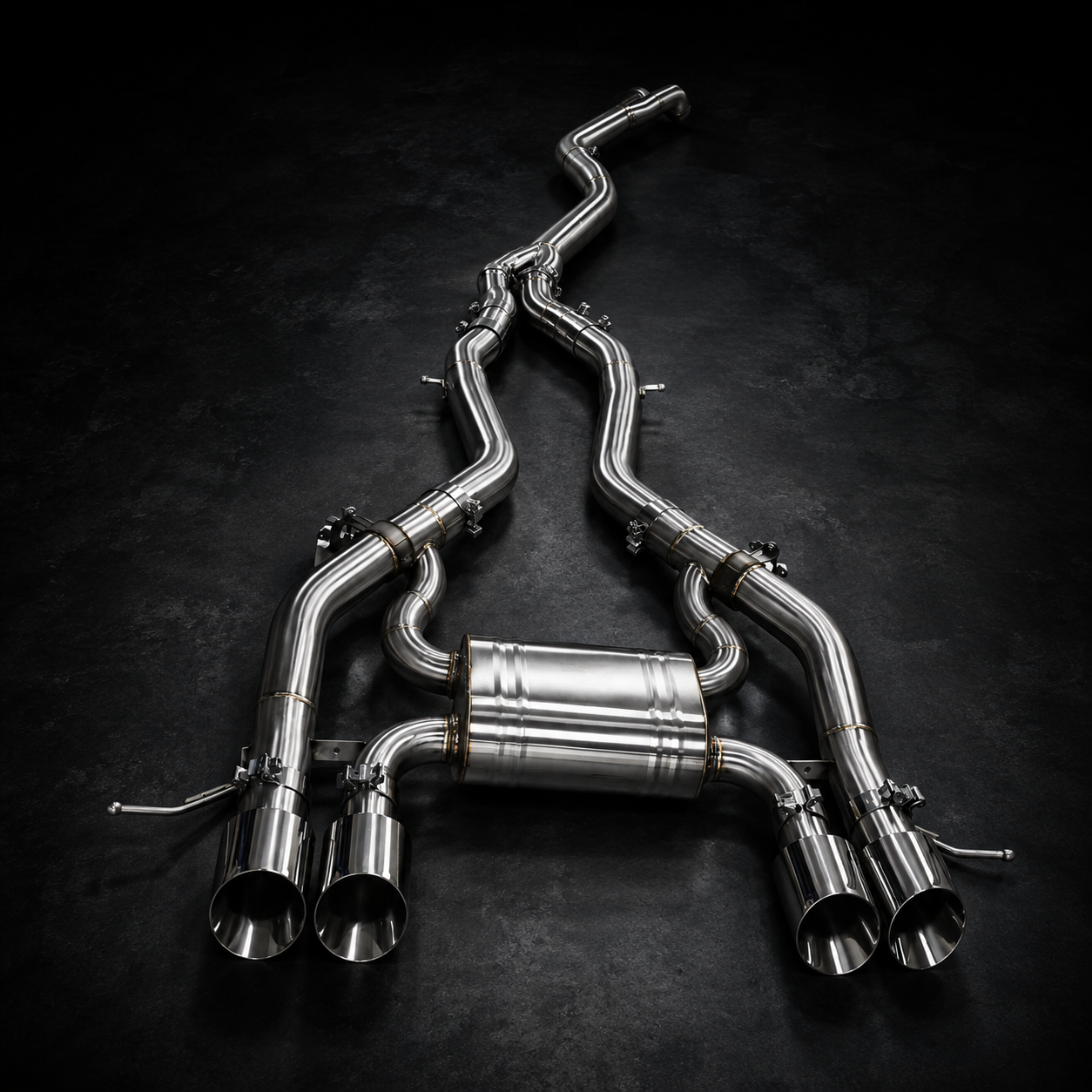 VTK Stainless Steel Valved Catback Exhaust BMW G87 M2, G80 M3, G82/G83 M4