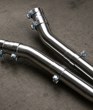 VTK Stainless Steel 4.5" Single Mid Pipe BMW G87 M2, G80 M3, G82/G83 M4
