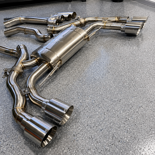 VTK Stainless Steel Valved Axleback Exhaust BMW G87 M2, G80 M3, G82/G83 M4