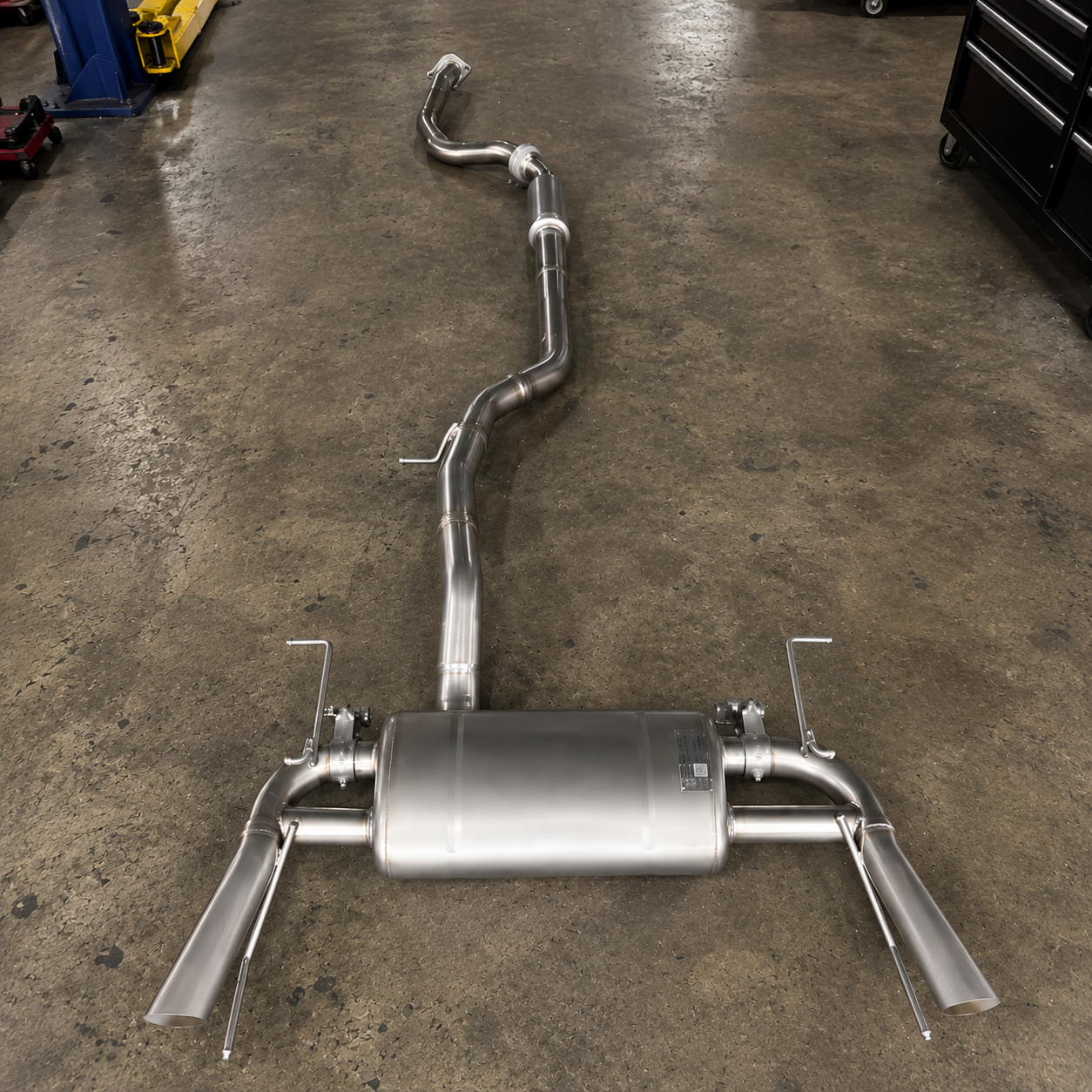VTK Performance 304 Stainless Steel Valved Axleback Exhaust for Cadillac CT4 350T