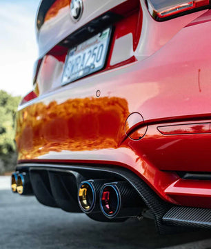 MP Style Carbon Fiber Dual Exhaust Tip