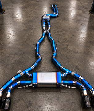 Titanium Valved Cat-Back Exhaust for BMW F97 X3M & F98 X4M