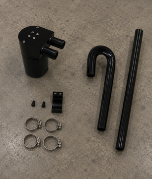 VTK Performance N54 Dual Baffled Oil Catch Can Kit for BMW 135i, 335i & 535i