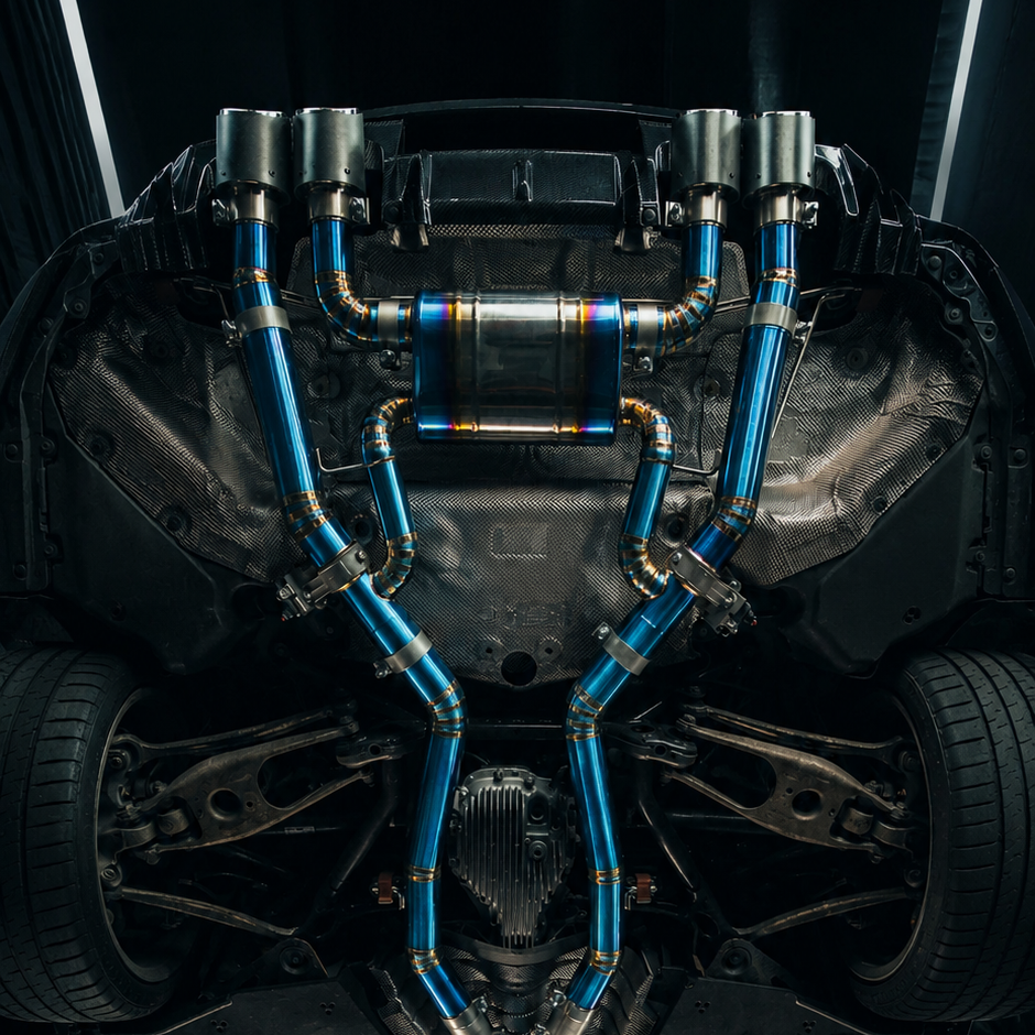 VTK Titanium Valved Catback Exhaust BMW G87 M2, G80 M3, G82/G83 M4
